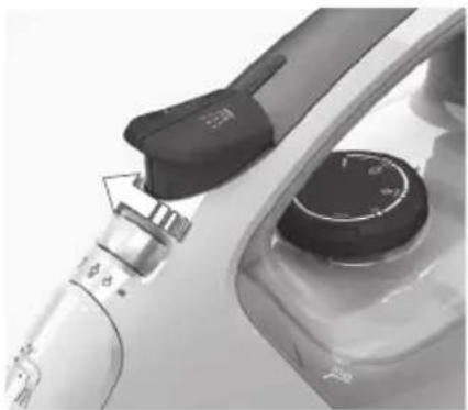 AEG 4Safety Plus DB5230 - Posez toujours le fer sur son talon. - 1