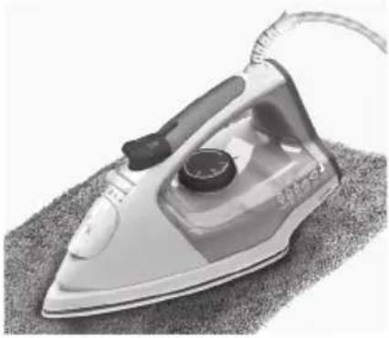 AEG 4Safety Plus DB5230 - Posez toujours le fer sur son talon. - 2