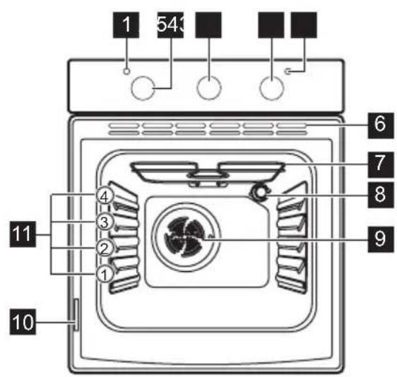 ZANUSSI ZOB21301XK - Descripción del producto - 1