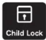 ELECTROLUX EN6084JOX - "Child Lock" (Bloqueo de seguridad para niños) - 1