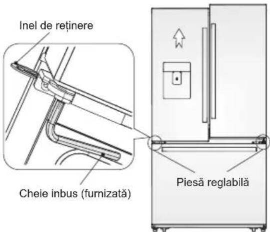 ELECTROLUX EN6084JOX - Reglarea uşilor - 1