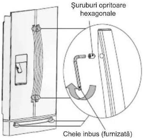 ELECTROLUX EN6084JOX - Reglarea mânerului uşii - 1