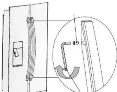 ELECTROLUX EN6084JOX - Regulacja uchwytów - 1