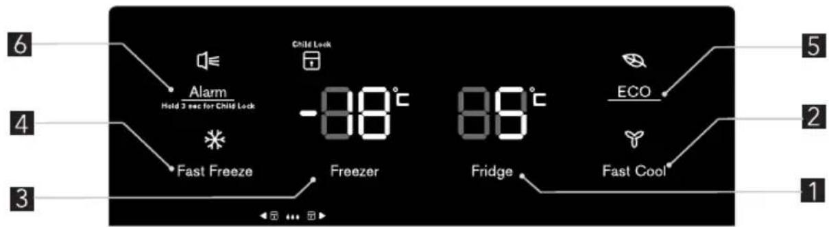 ELECTROLUX EN6084JOX - PANEL STEROWANIA - 3