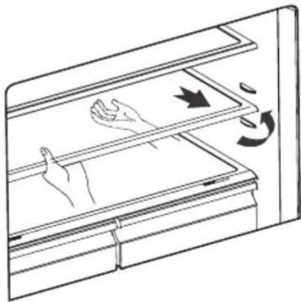 ELECTROLUX EN6084JOX - Стеклянные полки - 1