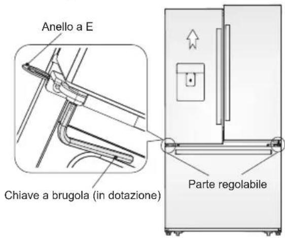 ELECTROLUX EN6084JOX - Regolazione delle porte - 1