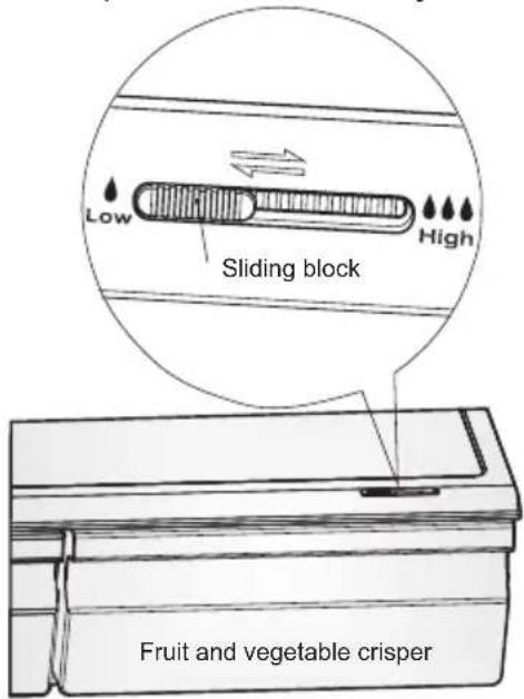 ELECTROLUX EN6084JOX - Crisper and humidity control - 1