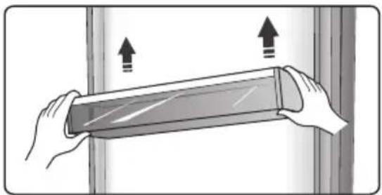 ELECTROLUX EN6084JOX - Полки дверцы - 1