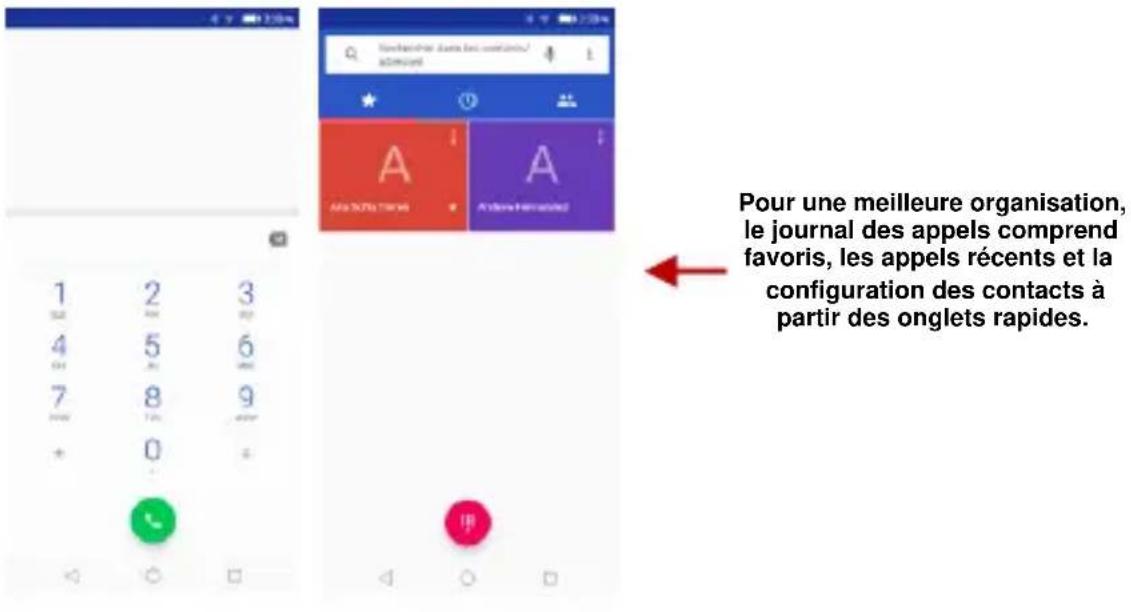BLU Vivo X - Journal des appels - 1