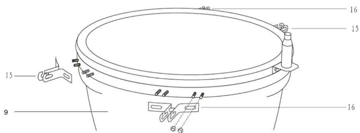 Patton Kamado - Schéma de montage - 8