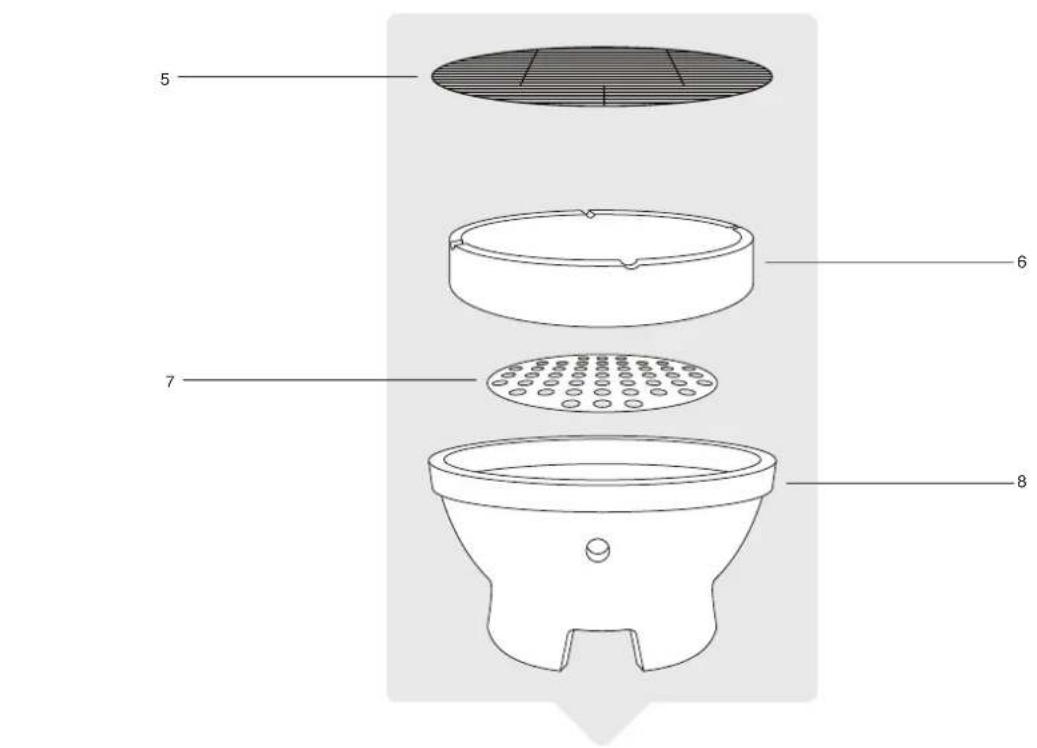 Patton Kamado - Assembly diagram - 4