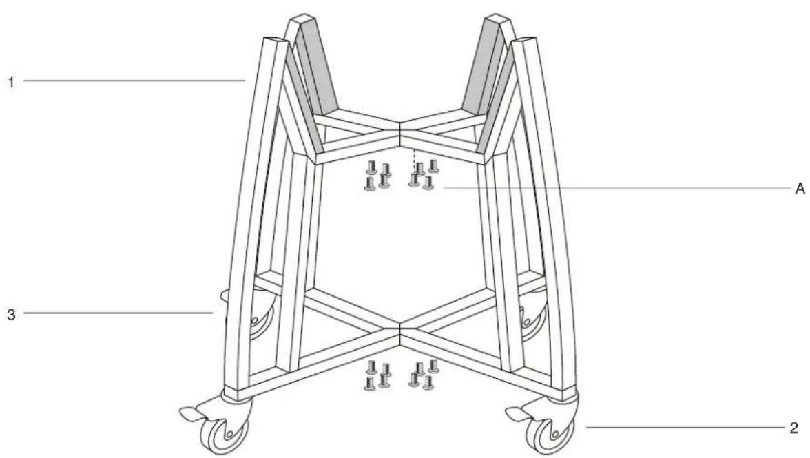 Patton Kamado - Assembly diagram - 3