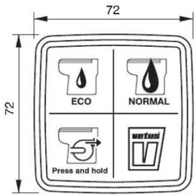 Vetus WC24L2 - Dimensioni principali - 2