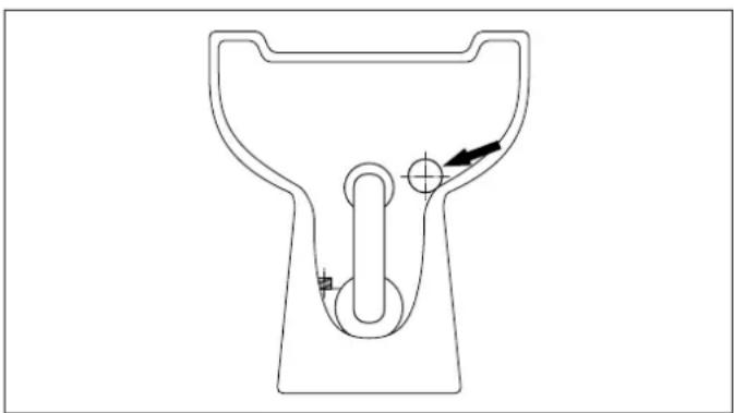 Vetus WC220L - Afvoer - 1