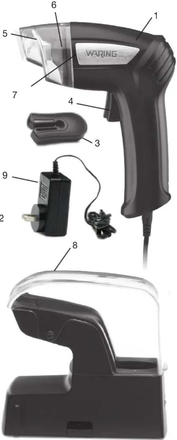 Waring Commercial WVS50 - PARTS AND ASSEMBLY - 2