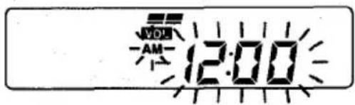 AIWA CDCX136 - SETTING THE CLOCK - 2