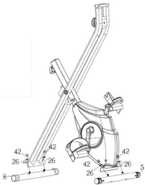 Klarfit Azura 10026817 - Schritt 2: Anbau der Stabilisatoren - 1