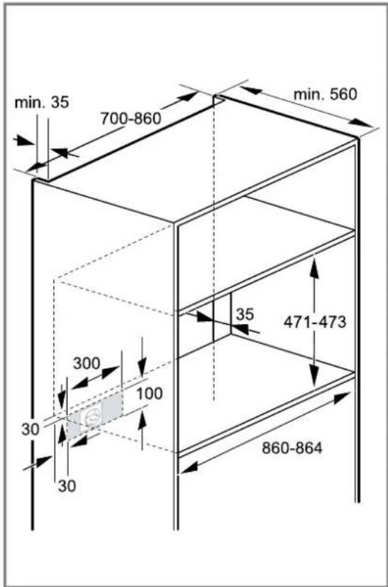 SIEMENS iQ500 VB558C0S0 - Inbouw in een hoge kast - 1