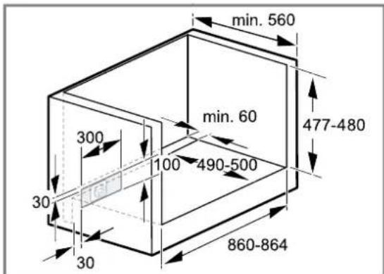 SIEMENS iQ500 VB558C0S0 - Montaggio除去 un piano di lavoro - 1