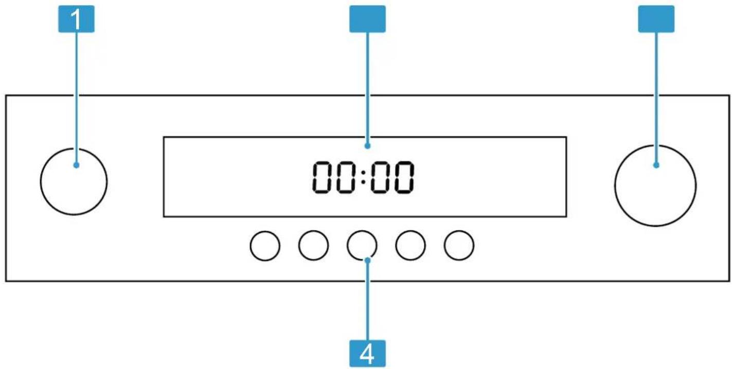SIEMENS iQ500 VB558C0S0 - Bandeau de commande - 1