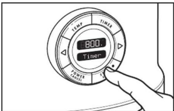 KITCHENAID KMC4241SS - como utiliser el temporizador como temporizador de comida - 4