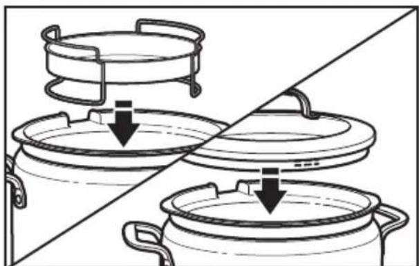 KITCHENAID KMC4241SS - Cuisson à la vapeur avec le panier à vapeur - 2