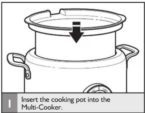 KITCHENAID KMC4241SS - Setting up the Multi-Cooker - 1