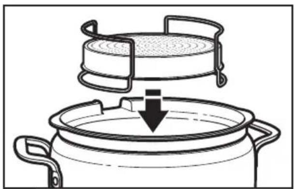 KITCHENAID KMC4241SS - Rôtissage avec la grille de rôtissage - 1