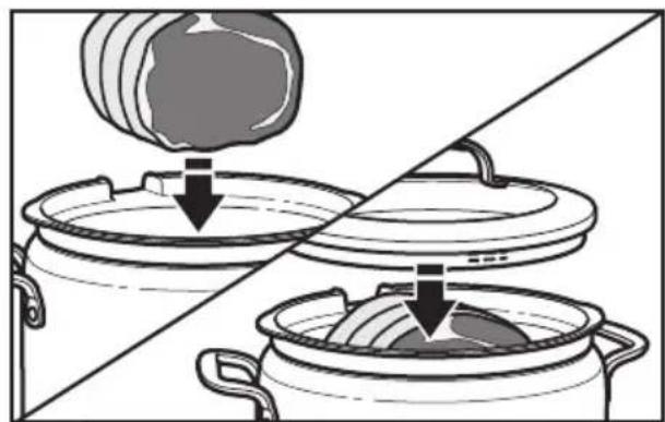 KITCHENAID KMC4241SS - Rôtissage avec la grille de rôtissage - 2
