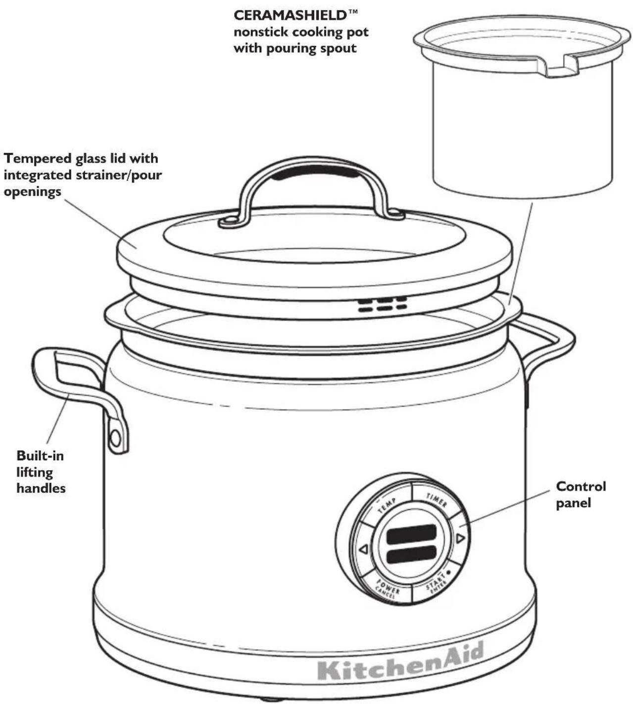 KITCHENAID KMC4241SS - Parts and accessories - 1