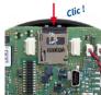 Mobotix p26A - Retrait de la carte MicroSD - 1