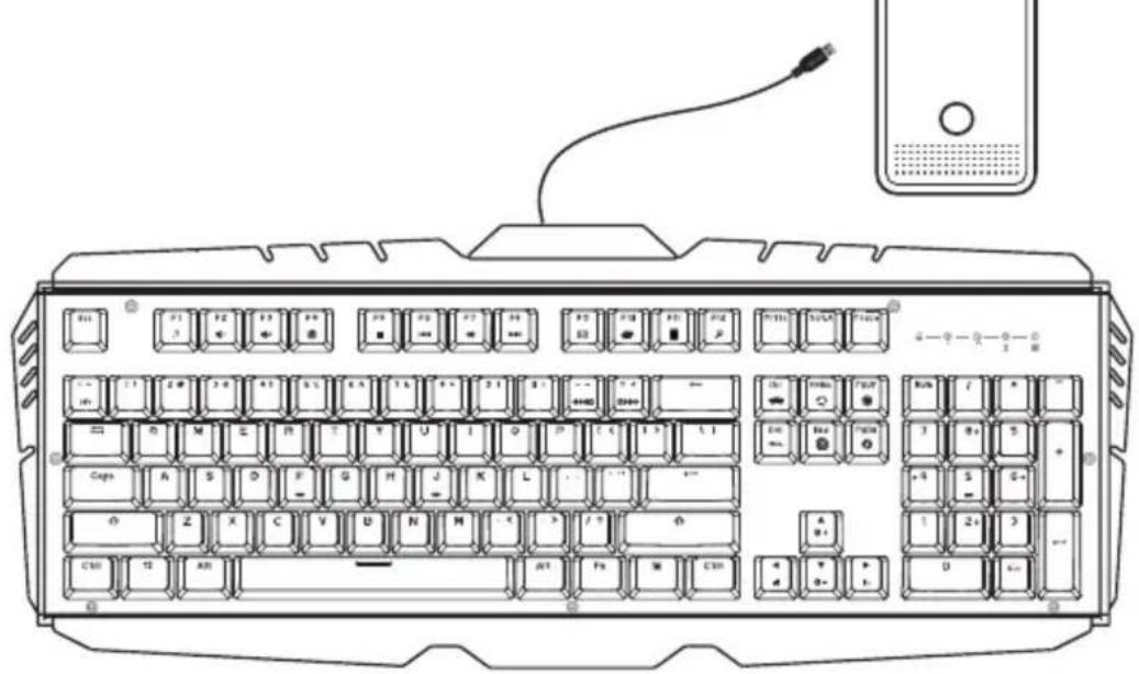 IOGEAR GKB720RGBBN - Hardware Installation - 2