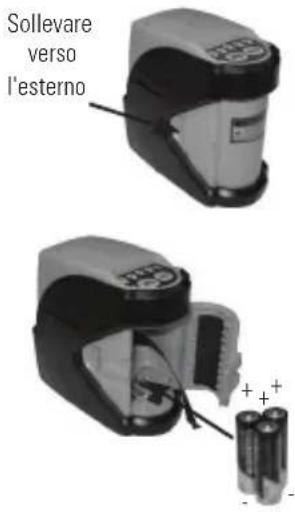 STANLEY CL2XTi - Installazione/rimozione delle batterie - 1