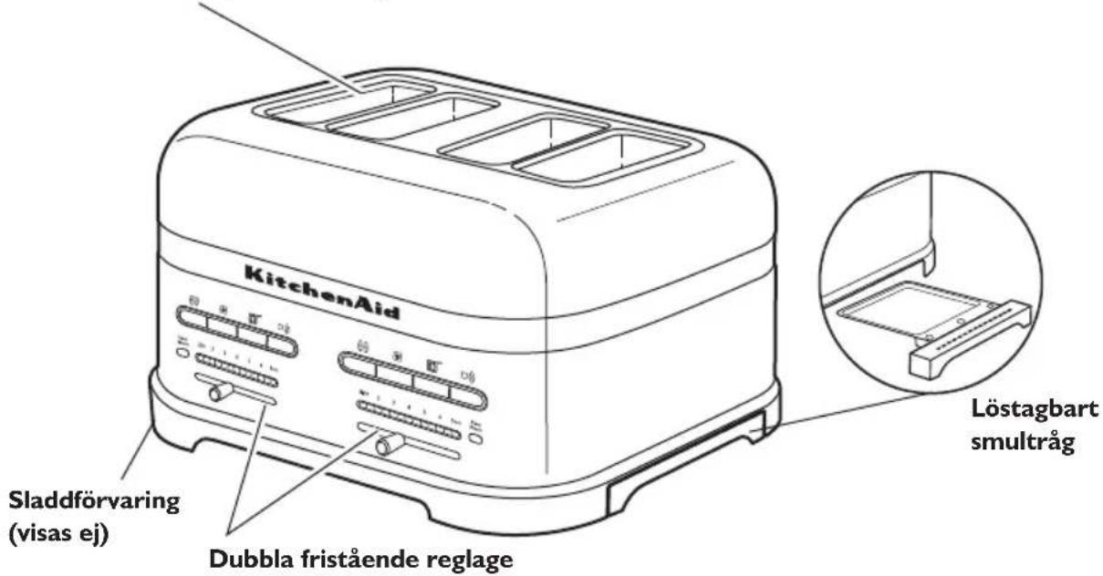 KITCHENAID 5KMT4205 - Brödrostens delar - 2