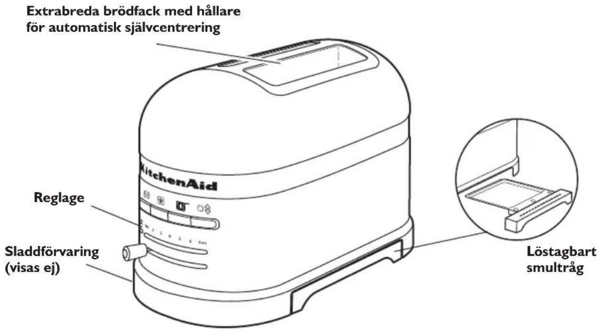 KITCHENAID 5KMT4205 - Brödrostens delar - 3