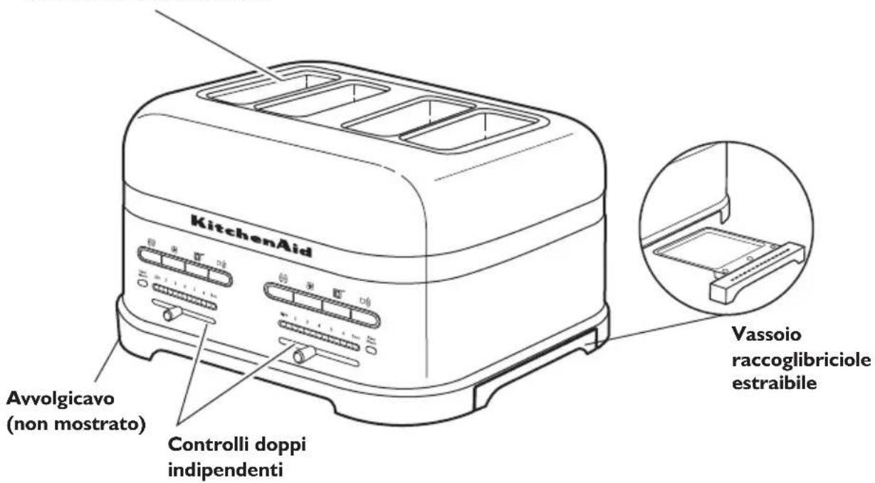 KITCHENAID 5KMT4205 - Modello a 4 fette - 2
