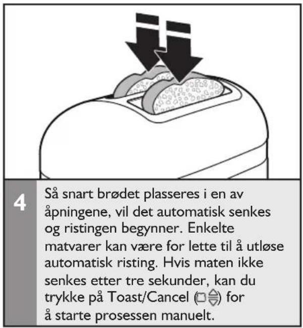 KITCHENAID 5KMT4205 - Slik bruker du brødristeren - 3