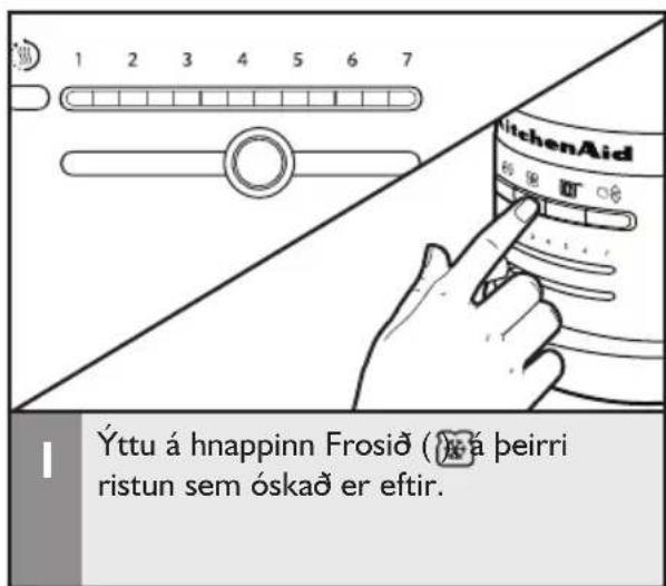 KITCHENAID 5KMT4205 - Frosio-stilling - 2