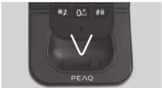 PEAQ PDP270 - Via mobile charging base - 1