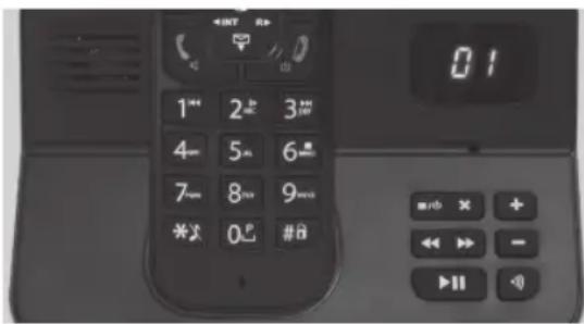 PEAQ PDP270 - Segreteria telefonica - 1
