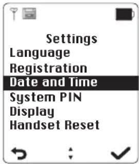 PEAQ PDP270 - REGLAGE DE LA DATE ET DE L'HEURE - 1