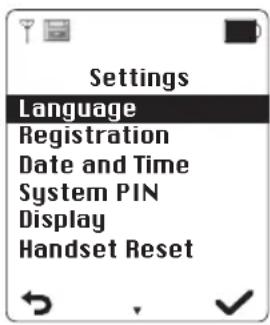 PEAQ PDP270 - EINSTELLEN DER ANZEIGESPRACHE - 1