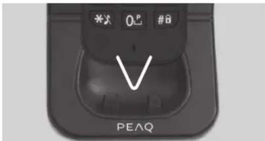 PEAQ PDP270 - Par la station de base - 2