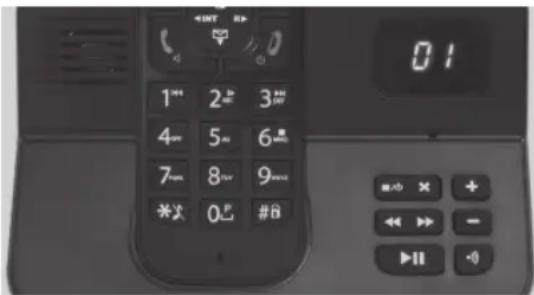 PEAQ PDP270 - Anrufbeantworter - 1