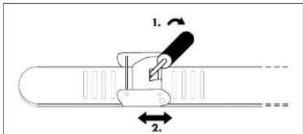 AURIOL 2LD4737 - Instruções para reduzir bracelets para o modelos 2-LD4737-2 - 1