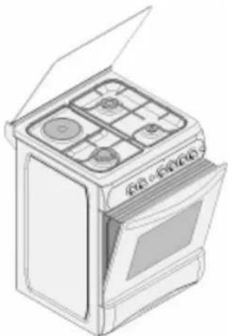 Wolf Power WCR6060FS - Sütőégő: - 2