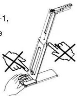 Elmo MX1 - HANDLING PRECAUTIONS - 3