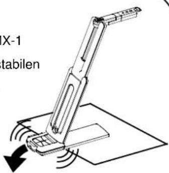 Elmo MX1 - VORSICHTSMASSNAHMEN BEI DER HANDHABUNG - 1
