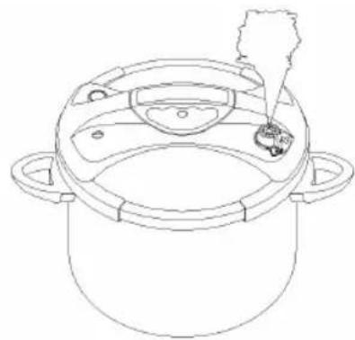 FAGOR Twirlock - Closing the Lid and Cooking - 3