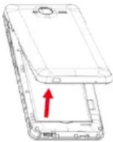 HAIER G31S - Rerer le cache de la baerie - 1